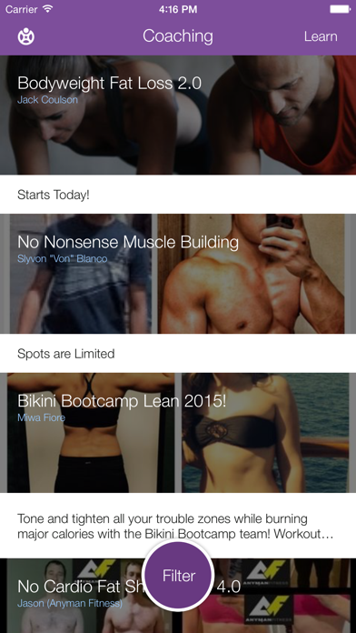 Fitocracy - Workout Exercise Log and personal fitness coach for weight loss screenshot