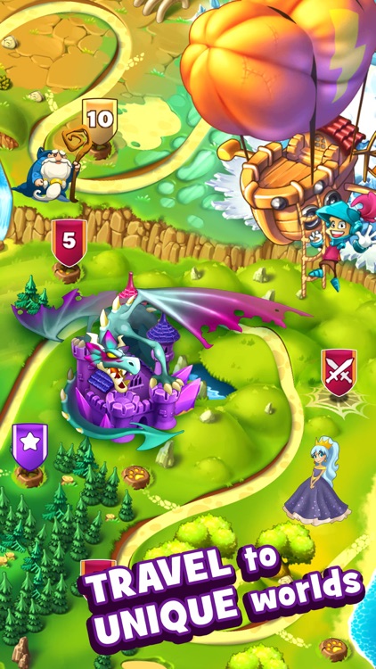 Sir Match-a-Lot - Match 3 Game screenshot-0