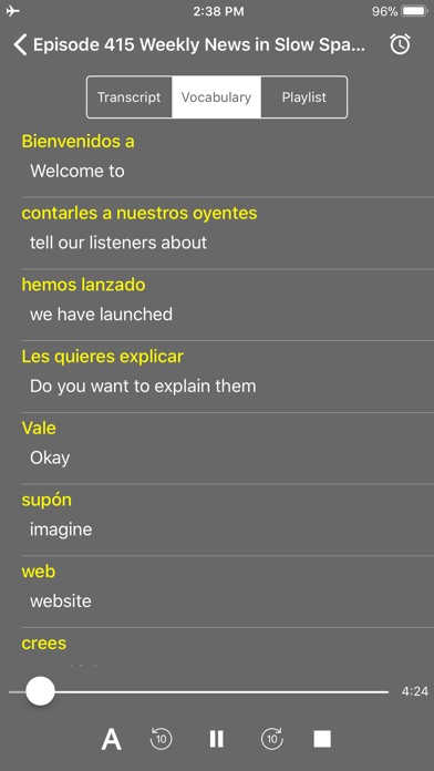 Spanish Listening Podcast screenshot 3
