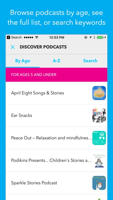 Kids Listen: Podcasts for kids screenshot 3