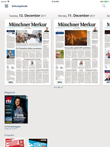 Münchner Merkur ePaper screenshot 2