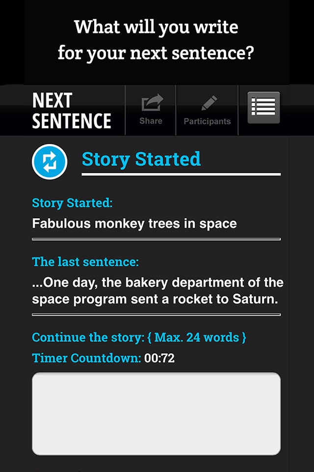 Next Sentence Lite screenshot 3