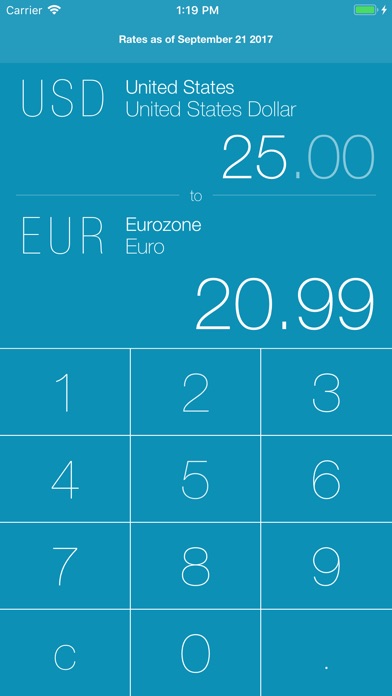 Next Currency Converter Pro Price Drops Screenshot 1 For Next Currency Converter Pro