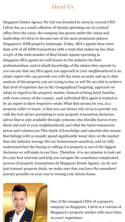 Singapore Estate Agency