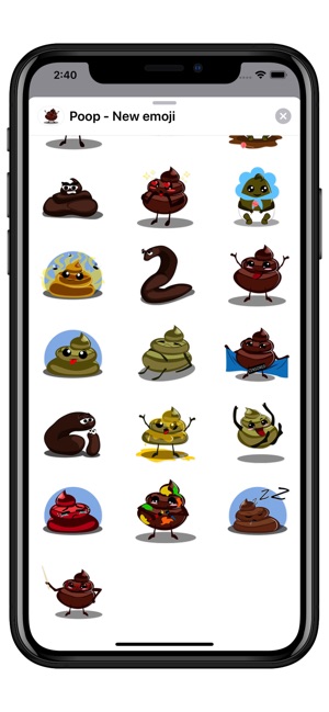 Poop - New emoji stickers(圖2)-速報App