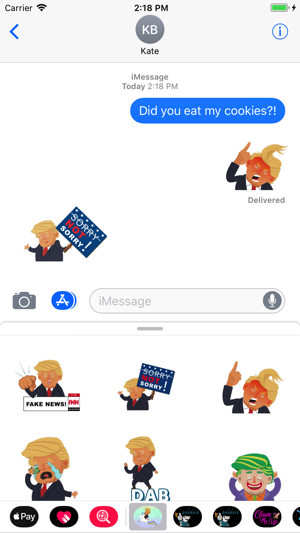 Silly President Stickers(圖2)-速報App
