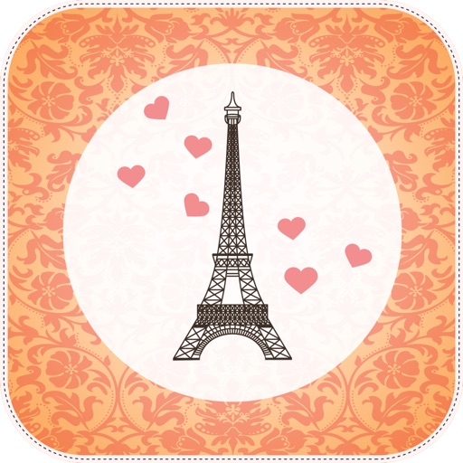 Paris Cam - The Chic arty love Foto Collage Kamera for a beautiful scrapbook selfies pic in France iOS App
