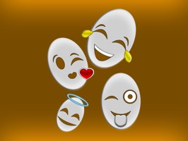 Disfruta de Eggs Stickers, 18 pegatinas animadas con las expresiones más frecuentes, tus mensajes se verán padrísimos