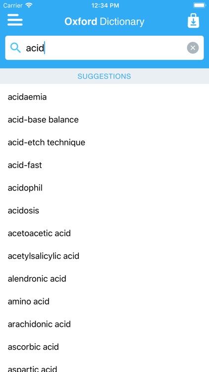 Oxford Medical Dictionary