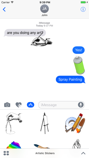 Artistic Stickers