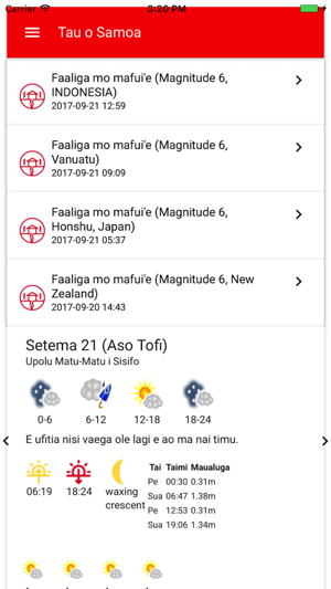 Samoa Weather(圖4)-速報App