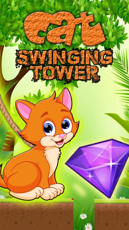 Cat Swinging Tower Jumping