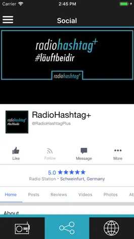 Game screenshot radiohashtag+ apk