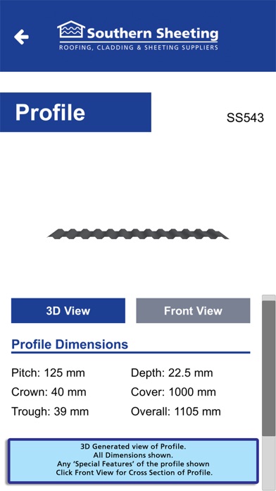 Southern Sheeting App screenshot 4