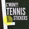 C'mon!!! Tennis Stickers