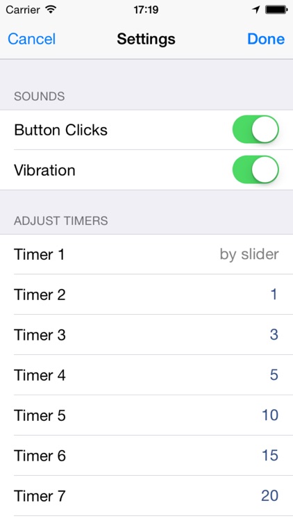 One-Tap Timer