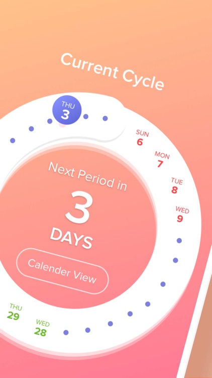 Period Tracker App - Eve