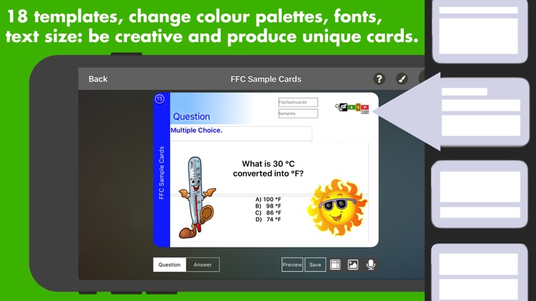 Flip Flash Cards creation tool screenshot-5