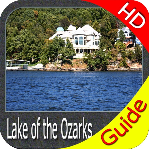 Lake of the Ozarks - fishing maps HD gps charts icon