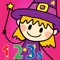 Little Witch - math game for kindergarten Kids will learn to: