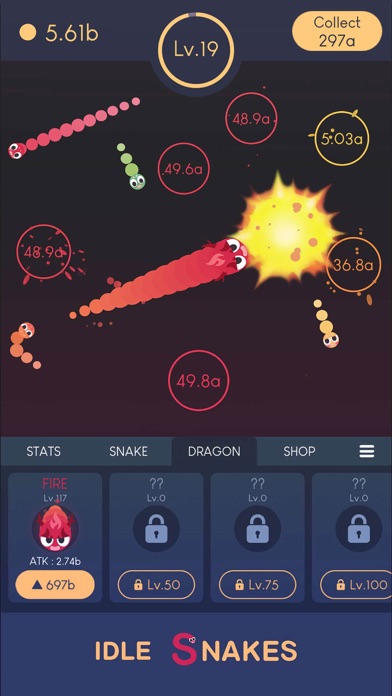 Idle Snakes-Control Balls screenshot 4