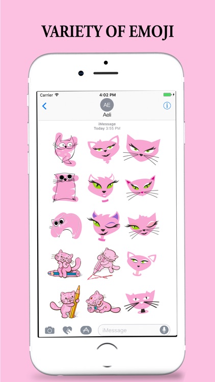 Pink Partner Stickers for iMessages