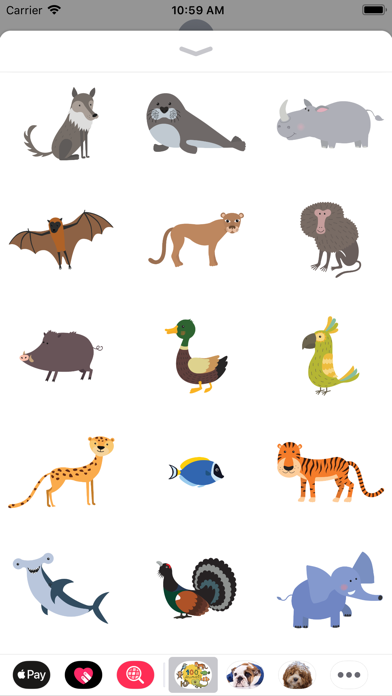 100 Animal Stickers screenshot 3