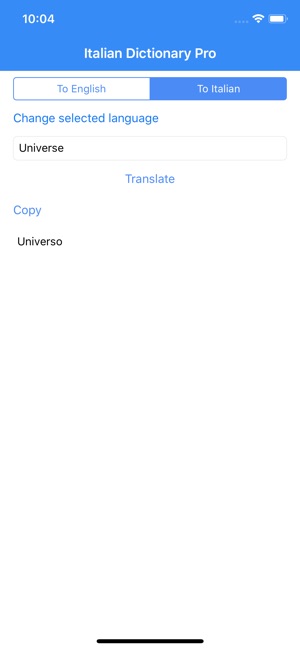 Italian Dictionary Pro(圖4)-速報App