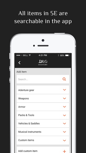 DLG Inventory 5E for D&D(圖2)-速報App