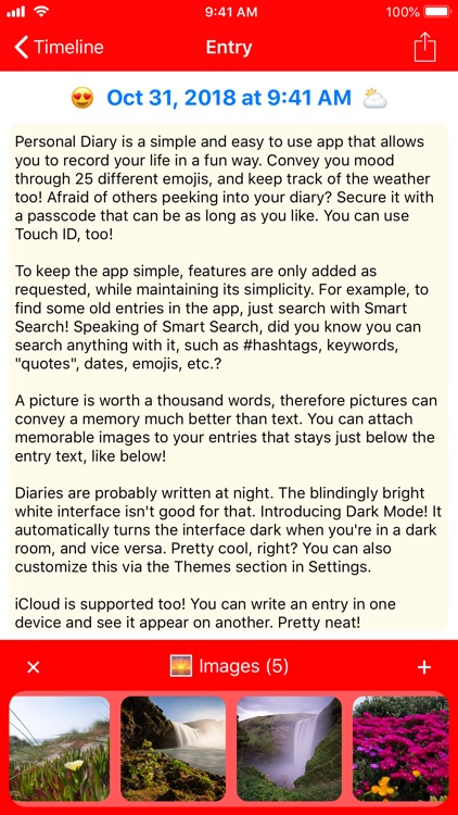 Personal Diary App (Journal)