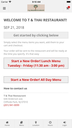 T & Thai Restaurant(圖1)-速報App