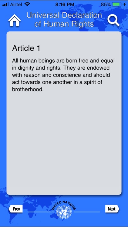 Declaration of Human Rights screenshot-3