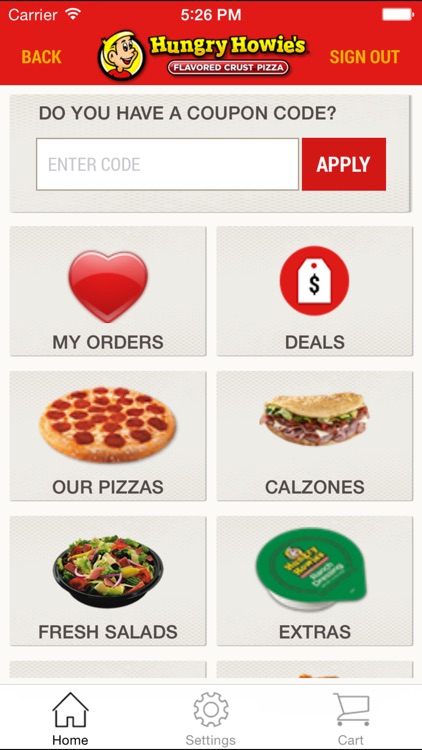 Hungry Howies Pizza