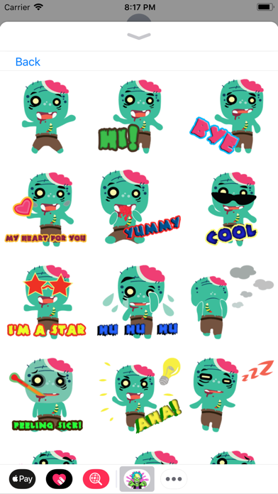 Zombie Stickers Collection screenshot 4