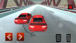 Game screenshot Chained Car Race In Snow apk