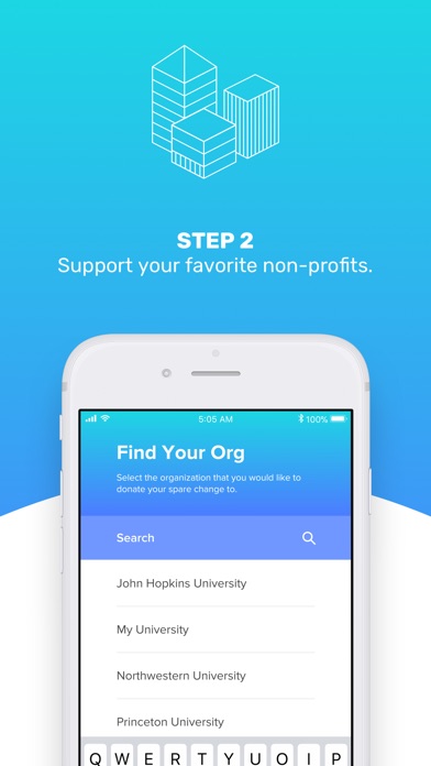 RoundUp App: Donate Change screenshot 3