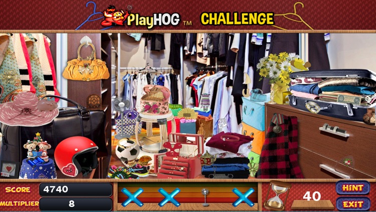 Open Closet Hidden Object Game