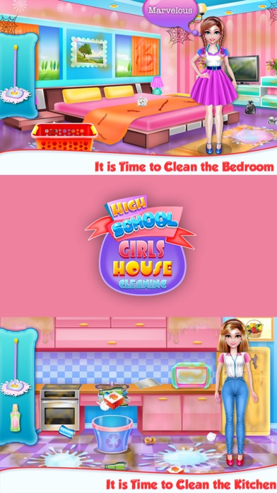 Highschool Girls House Cleanup screenshot 3