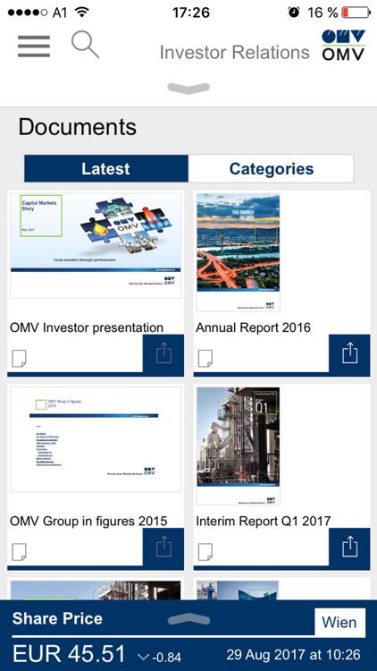 OMV Investor Relations 2.0