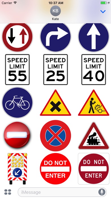 Crazy Road Signs Stickers screenshot 3