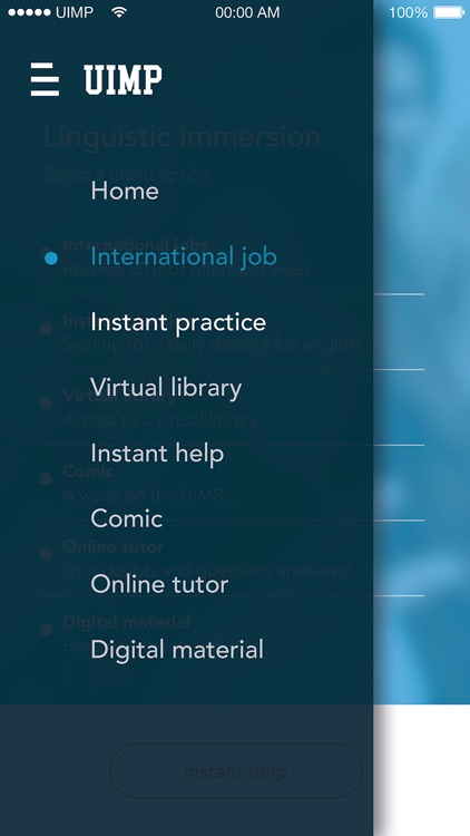 UIMP - Linguistic Immersion