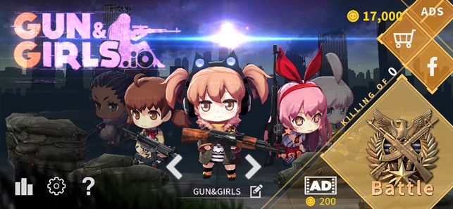 Gun&Girls.io: Battle Royale(圖1)-速報App