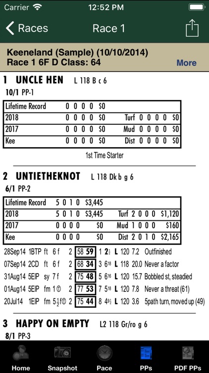 Pocket Handicapper Suite