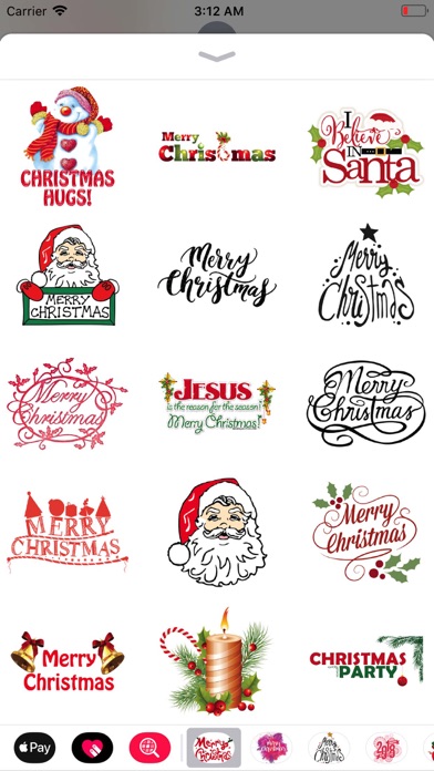Merry Christmas Sticker Pack screenshot 4