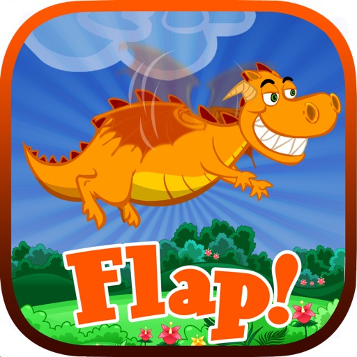 Flap! - help the flappy dragon to fly iOS App