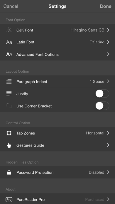 How to cancel & delete PureReader - a TXT/EPUB Reader from iphone & ipad 4