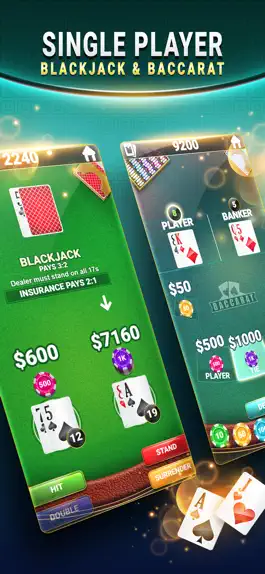 Game screenshot Blackjack & Baccarat - Casino mod apk