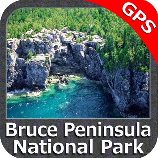 Bruce Peninsula NP GPS charts Navigator icon