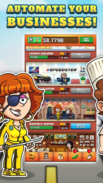 Idle Payday: Fast Money Hack screenshot 3 - game app interface