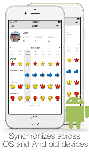 Behavior Chart App For Android
